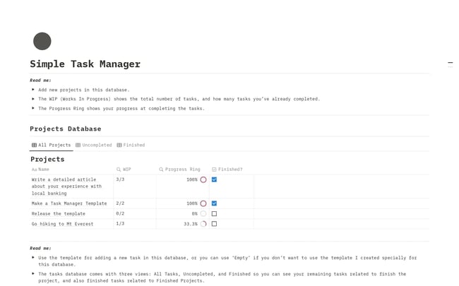notion brand identity — template example